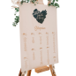 Preview: Personalisierter Sitzplan für Hochzeiten